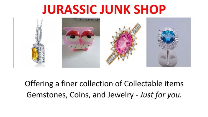 A welcome banner for Thejunkshop