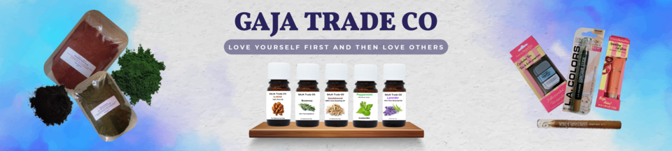 A welcome banner for GAJA Trade Co 