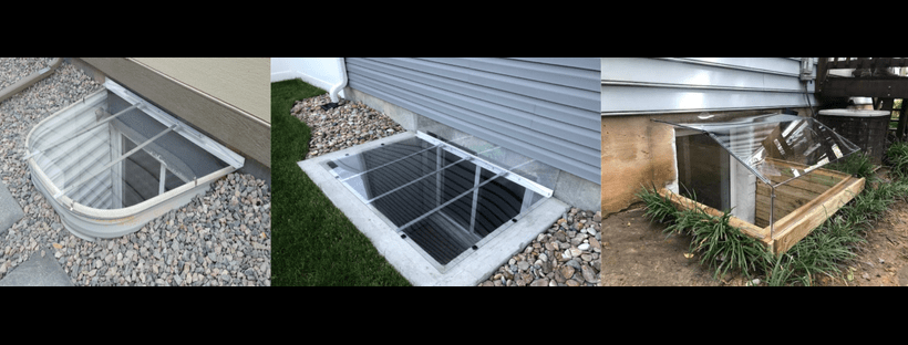 A welcome banner for Window Well Supply