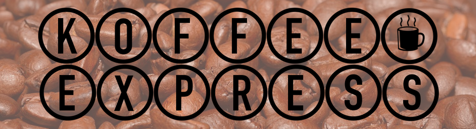 A welcome banner for koffeeexpress
