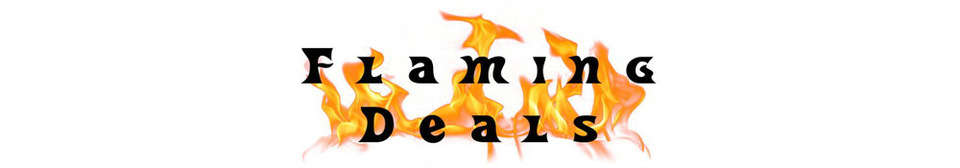 A welcome banner for FlamingDeals