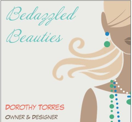A welcome banner for Bedazzled Beauties