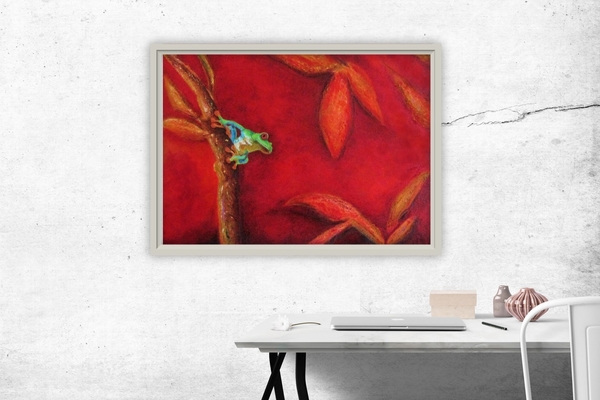 A welcome banner for Deborah E Mixed Media Art and Designs