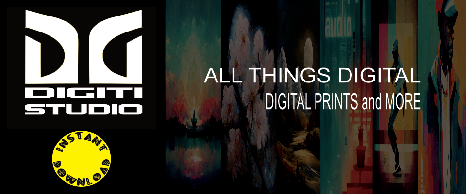 A welcome banner for Digiti Studio