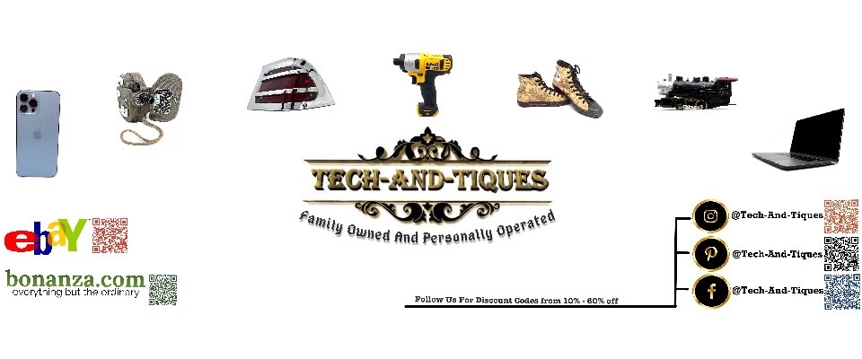 A welcome banner for Tech And Tiques's 