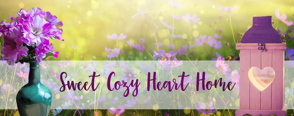A welcome banner for Sweet Cozy Heart Home
