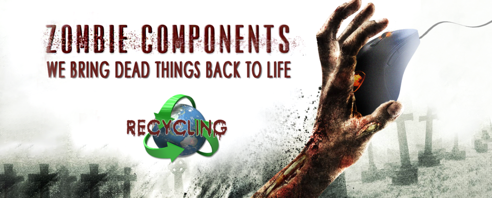 A welcome banner for Zombie Components