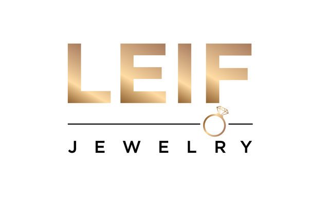 A welcome banner for Leif's Estate Jewelry