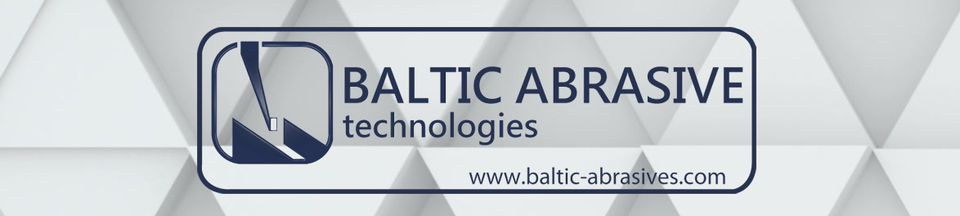 A welcome banner for Baltic Abrasive Technologies