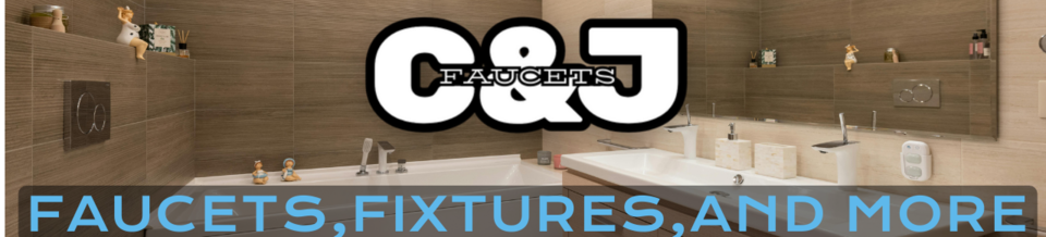 A welcome banner for C&J Faucets