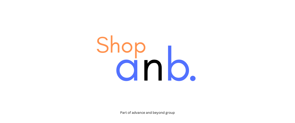 A welcome banner for Shop AnB
