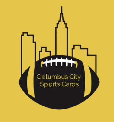 A welcome banner for Columbus City Sports Cards & Collectables of all Sorts!