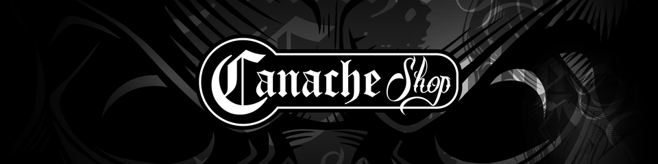 A welcome banner for Canache Shop
