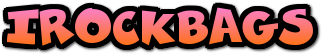 A welcome banner for IROCKBAGS