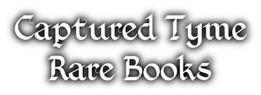 A welcome banner for Captured Tyme Rare Books 