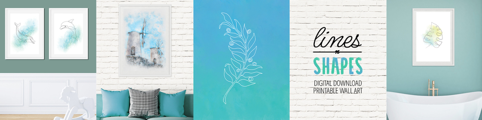 A welcome banner for Lines-n-Shapes