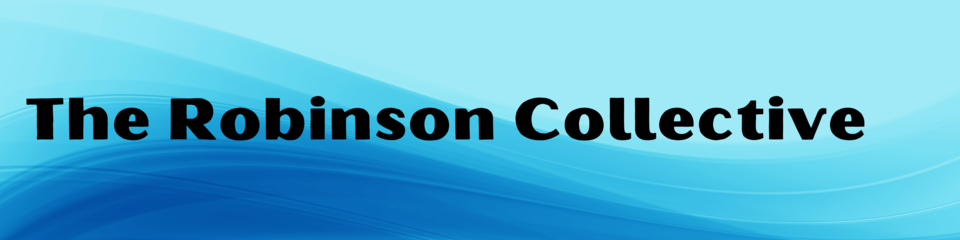 A welcome banner for The Robinson Collective