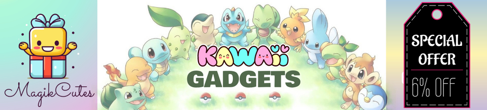 A welcome banner for MagikCutes