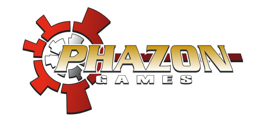 A welcome banner for Phazon Games