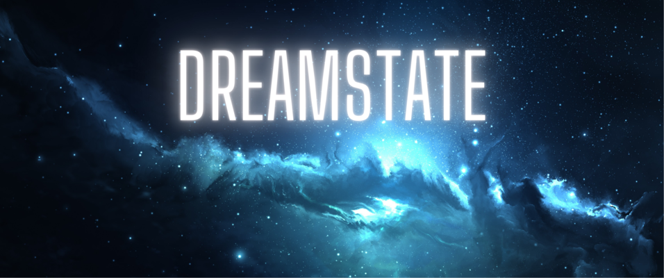 A welcome banner for Dreamstate Gaming