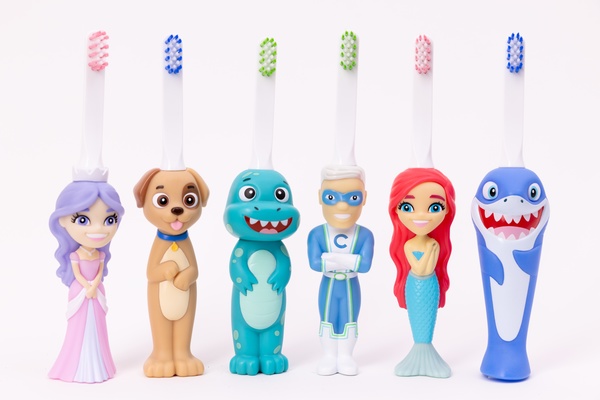 A welcome banner for Toothbrush Toys