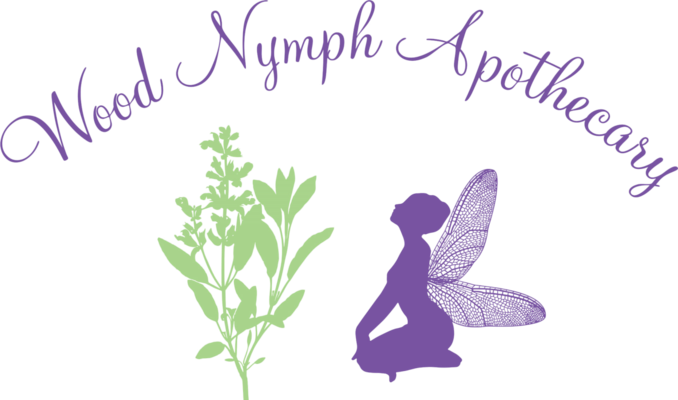 A welcome banner for Wood Nymph Apothecary