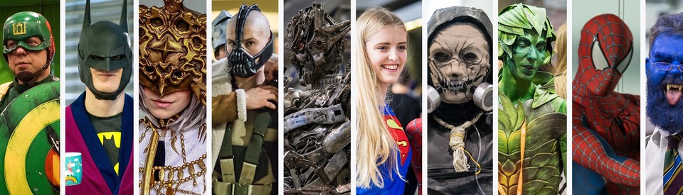 A welcome banner for Cosplay Republic