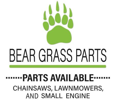 A welcome banner for Bear Grass' store