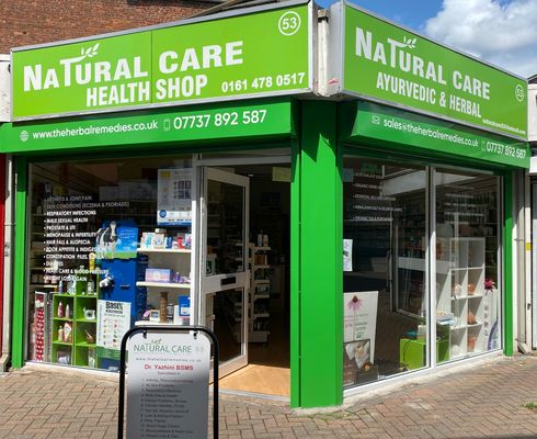 A welcome banner for Naturalcare53