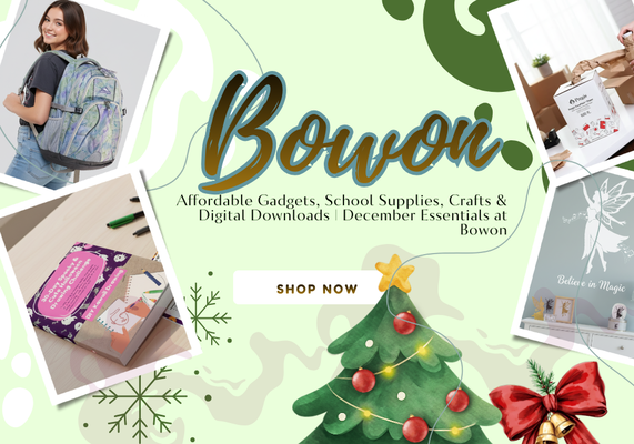 A welcome banner for Bowon Booth