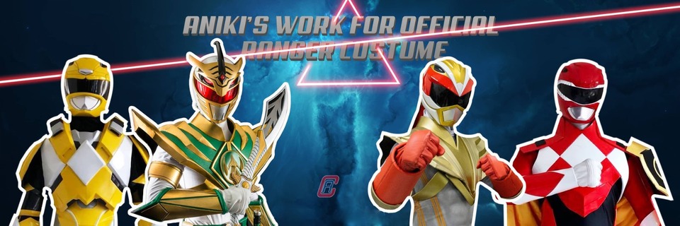 A welcome banner for ANIKI COSPLAY