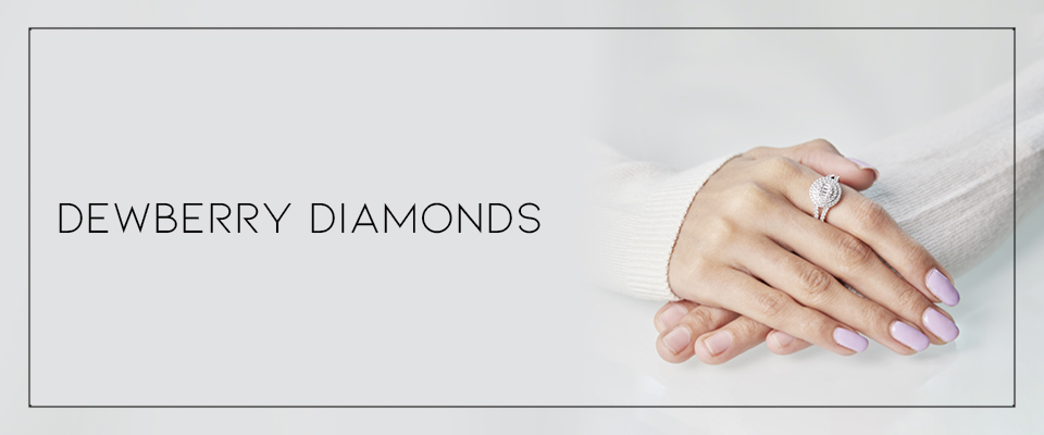 A welcome banner for Dewberry Diamonds