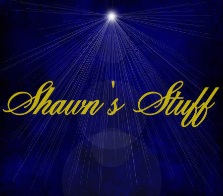 A welcome banner for Shawn's store
