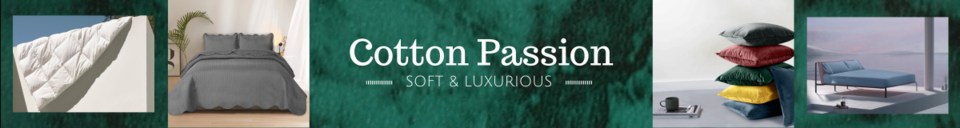 A welcome banner for Cottonpassion US
