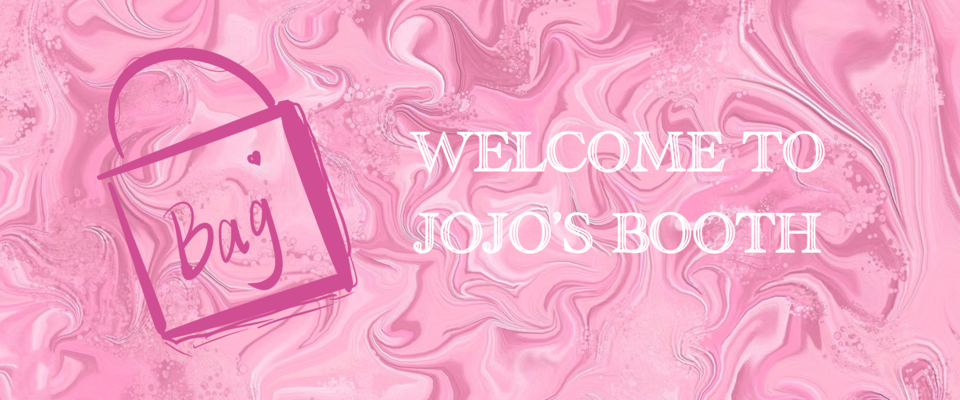 A welcome banner for JoJo's store