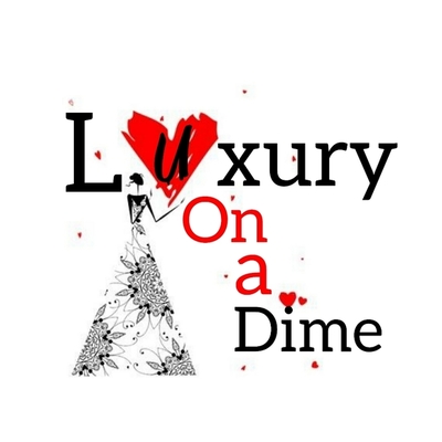 A welcome banner for Luxury on a Dime