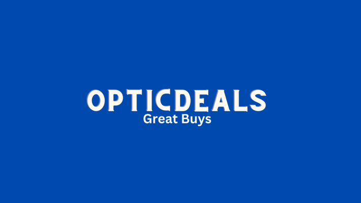 A welcome banner for DanielJ owner operator of Opticdeals