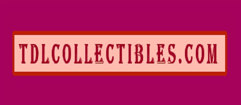 A welcome banner for TDLCollectibles.com
