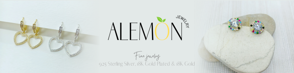 A welcome banner for Alemon Jewelry