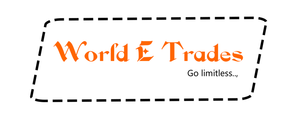 A welcome banner for World E Trades
