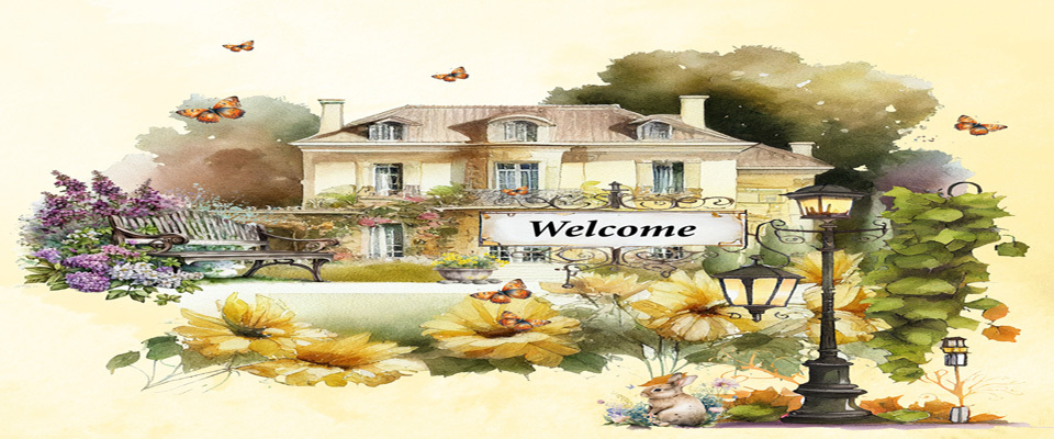 A welcome banner for Rosas_Digital_Art booth