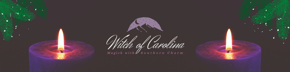 A welcome banner for Carolina Magick — Tarot Readings & White Magic Spells