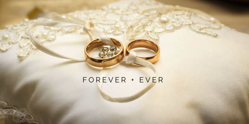 A welcome banner for Serenity Bridal Bliss
