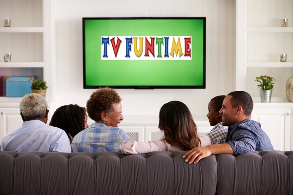 A welcome banner for TV FunTime