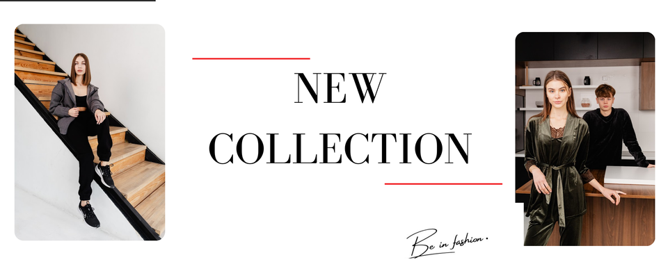 A welcome banner for Be in Fashion