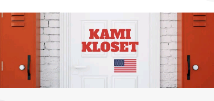 A welcome banner for Kami_kloset