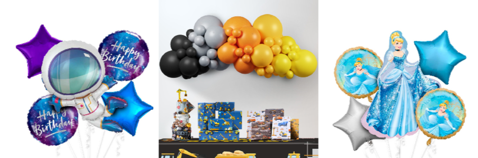 A welcome banner for Balloon Match