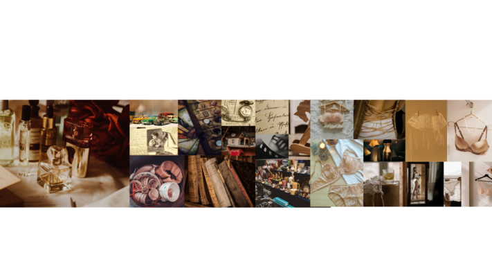 A welcome banner for Elitsa's store
