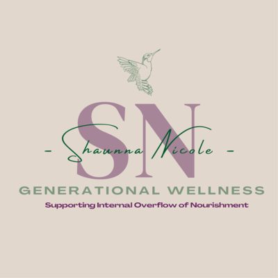 A welcome banner for Generational Wellness by Shaunna Nicole