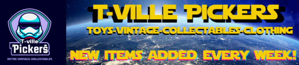 A welcome banner for T-ville Pickers's